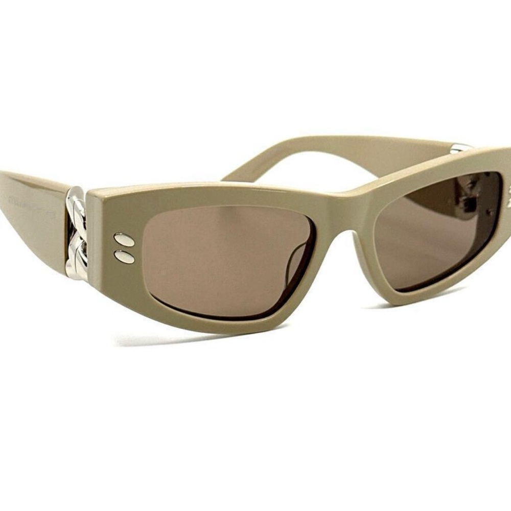 Stella McCartney Gray Cat Eye Sunglasses